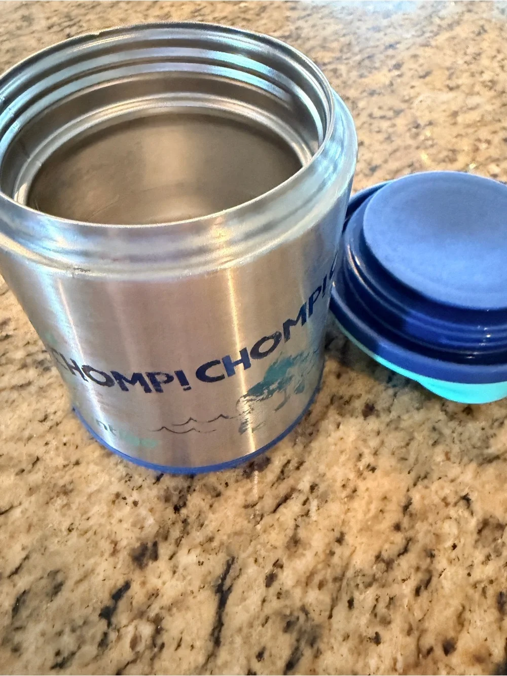 Kids 10oz Stainless Steel Food Jar Bundle - Thermos Cars & Contigo “Chomp”